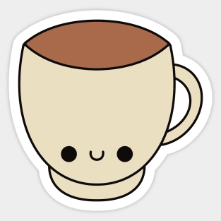 Cute Kawaii Cup Of Tea Sticker